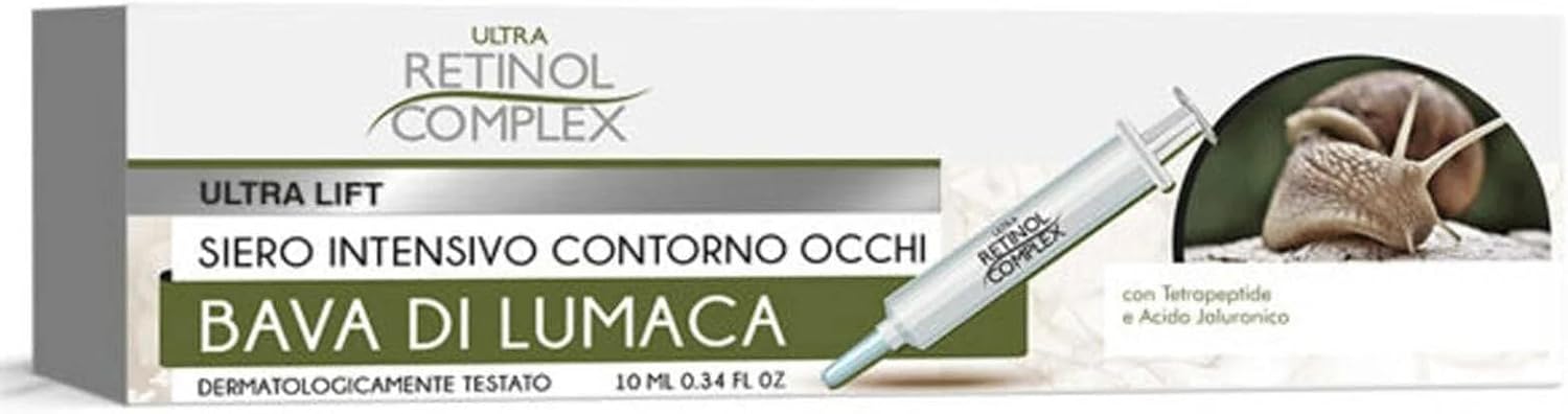 NUVICURA – Retinol Complex Siero Contorno Occhi Ultra Lift Bava di Lumaca 15ml