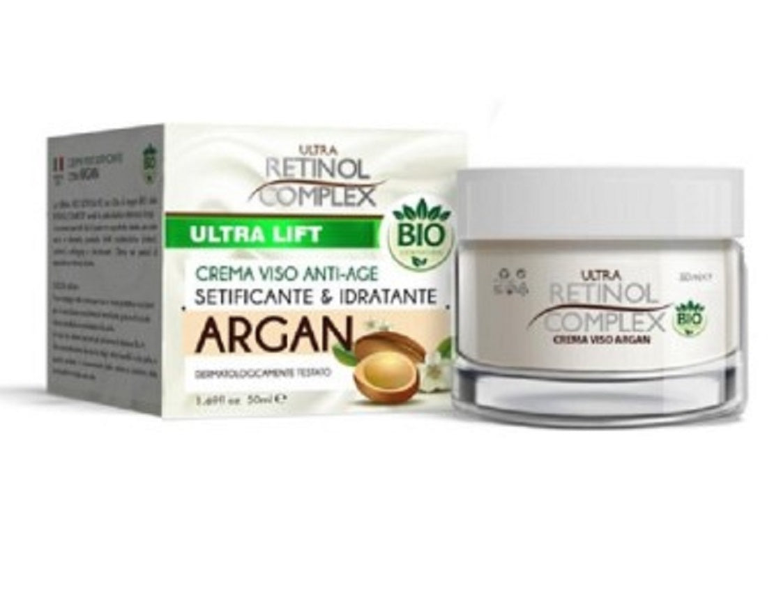 NUVICURA - Ultra Retinol Complex Crema Viso Anti-Age Argan BIO 50 ml